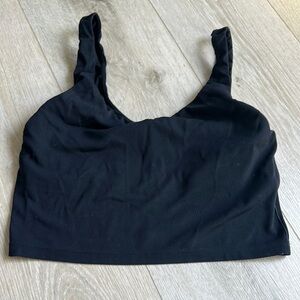Offline by aerie Black Cropped Tank Top